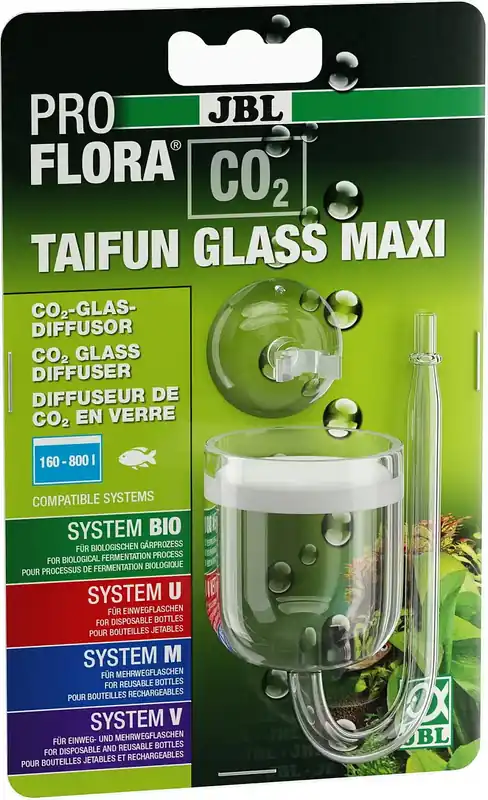 Tryggt köp - JBL PROFLORA CO2 TAIFUN GLASS MIDI, MAXI