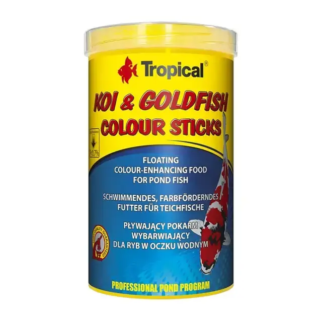 Tropical Koi & Goldfish Colour Sticks – 1000 ml - Nyligen lanserat