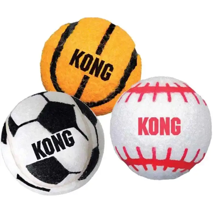 Kong Sport Balls – Extra hållbara bollar till apportlekar - Tidsbegränsat erbjudande