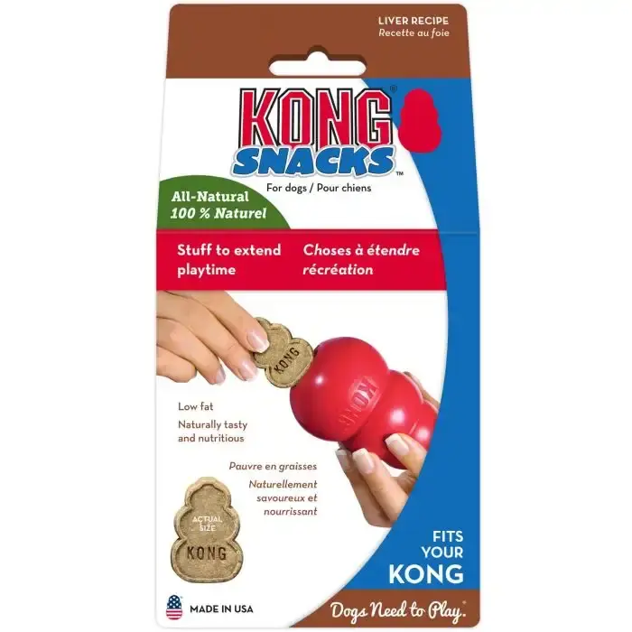 Kanonpris | Kong Stuff’N Snacks Liver – Godiskex med lever till Kong leksaker