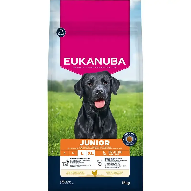 Mycket populär - Eukanuba Dog Junior Large Breed
