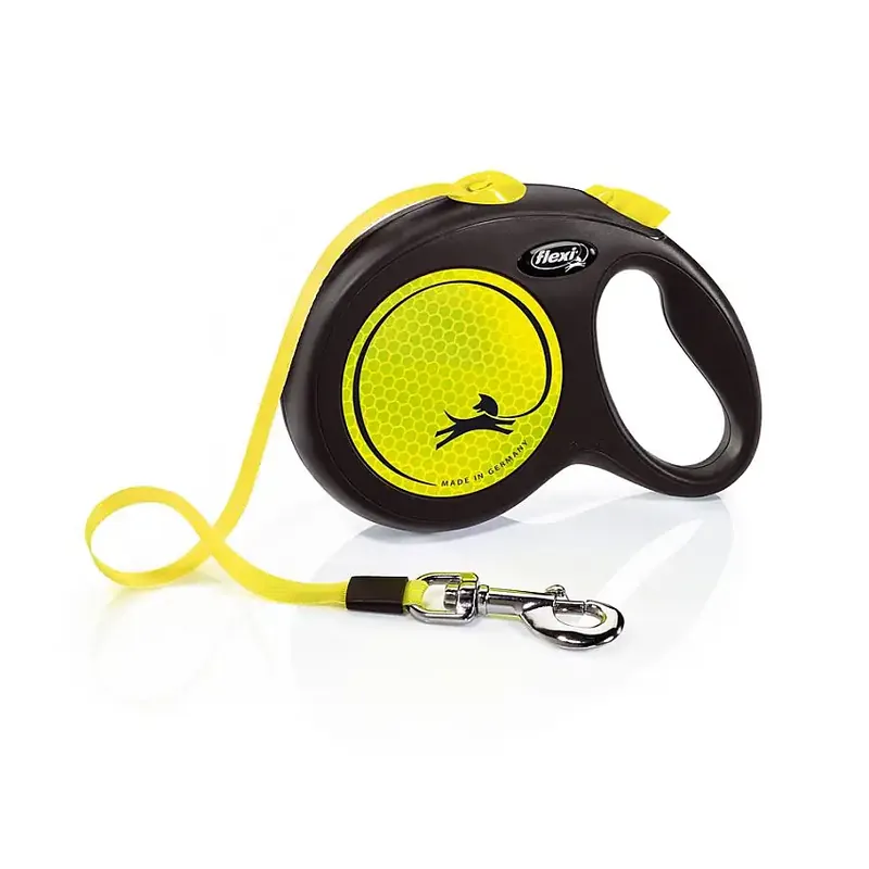 FLEXI New Neon L sele koppel 5 m - Bästa pris