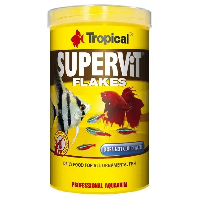 Skynda dig - Tropical Supervit Flakes – Flingor – 1000 ml
