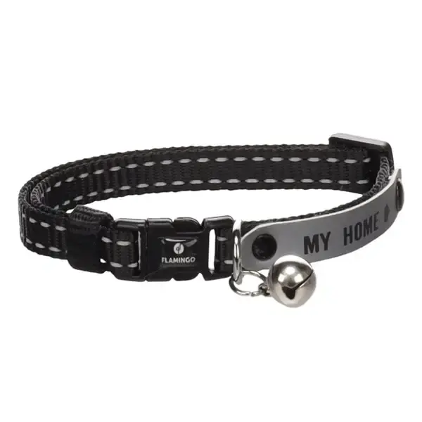 Sista dagarna - Katthalsband Jaggo svart 20-34cm