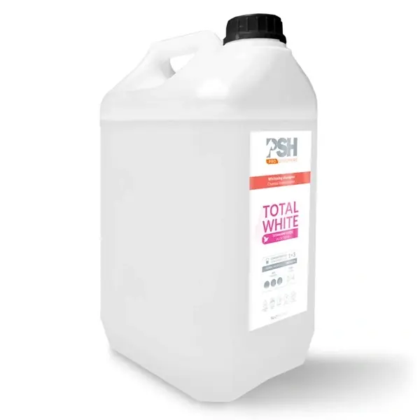 PSH Pro Groomers Total White schampo – 5 liter - Få kvar i lager
