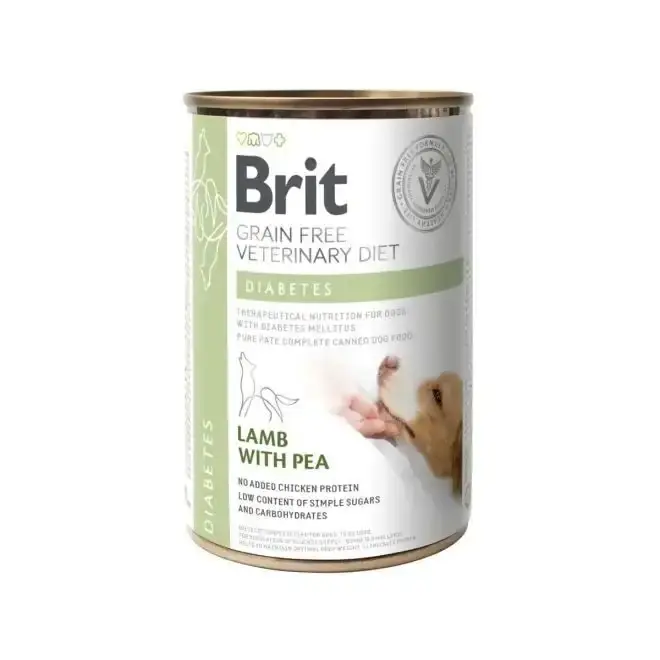 Topprodukt | Brit Veterinary Grain Free Diet Dog Can Diabetes 400g