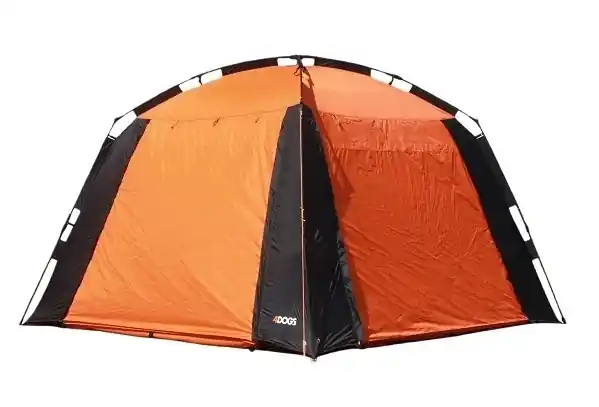 Utställningstält Easy up, 3×3 m – Orange/svart | Fynd