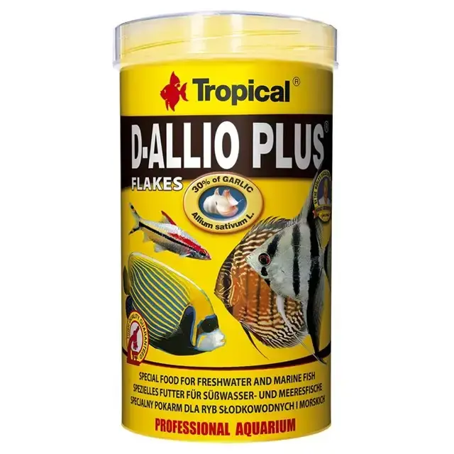 Tropical D-Allio Plus Flakes – Flingor – 500 ml - Outlet