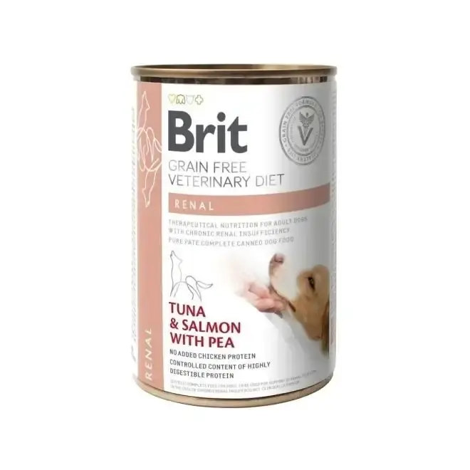 Brit Veterinary Grain Free Diet Dog Can Renal 400g - Passa på