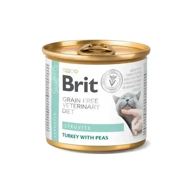 Nytt i sortimentet | Brit Veterinary Grain Free Diet Cat Cans Struvite 200 g