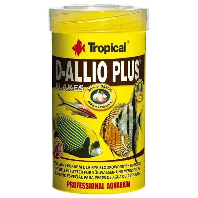 Passa på nu - Tropical D-Allio Plus Flakes – Flingor – 100 ml