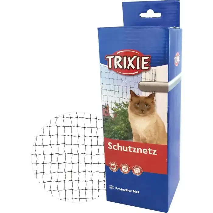 Trixie Balkongnät Svart – Slitstarkt säkerhetsnät för balkong - Nytt hos oss
