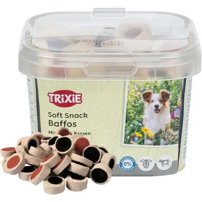 Klar att skickas - Soft Snack Baffos 140g – Mjuka ben med oxkött och vom