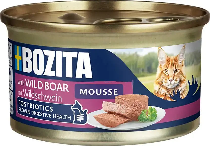 Beställ nu | Bozita Katt Mousse Wild Boar 85g