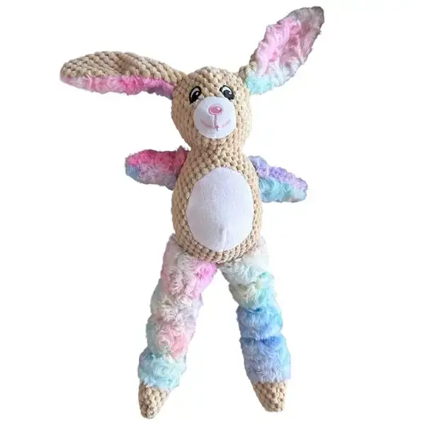 Kanin Rainbow plysch – hundleksak | Populärt just nu