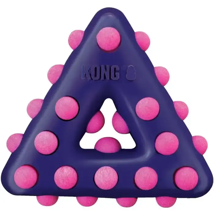 Kong Dotz Triangle – Rolig att tugga på och studsar oförutsägbart | Populärt just nu