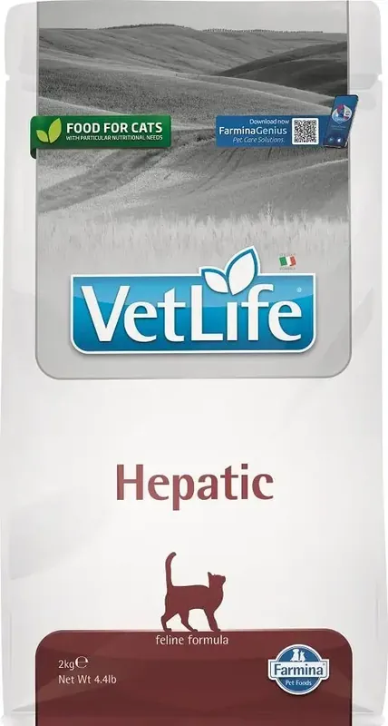 FARMINA Vet Life Hepatic katt 2 kg - Premiumkvalitet