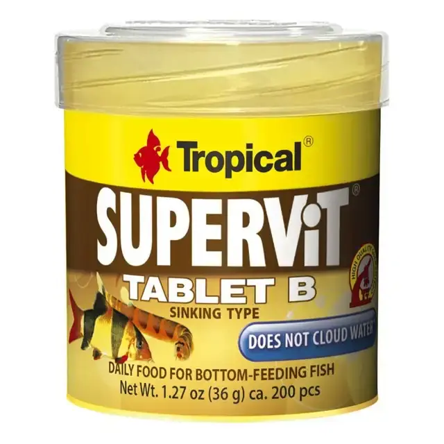 Tropical Supervit Tablet B – 200 st | Premiumkvalitet
