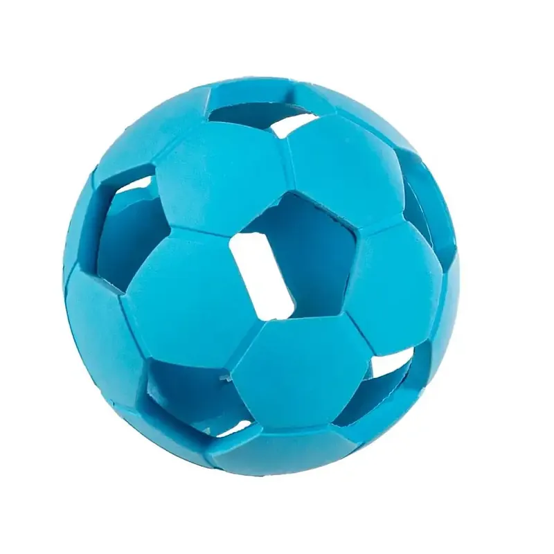 Dagens deal | Little&Bigger Fotboll i Gummi Blå 6 cm