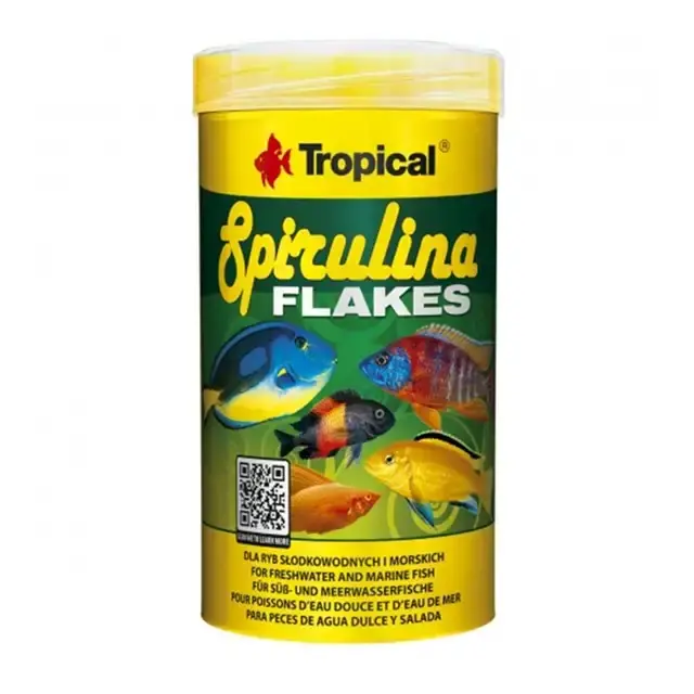 Tropical Spirulina Flakes – 250 ml | Kampanjpris