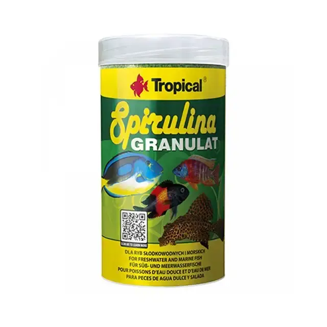 Tropical Spirulina Granulat – 250 ml | Kan beställas