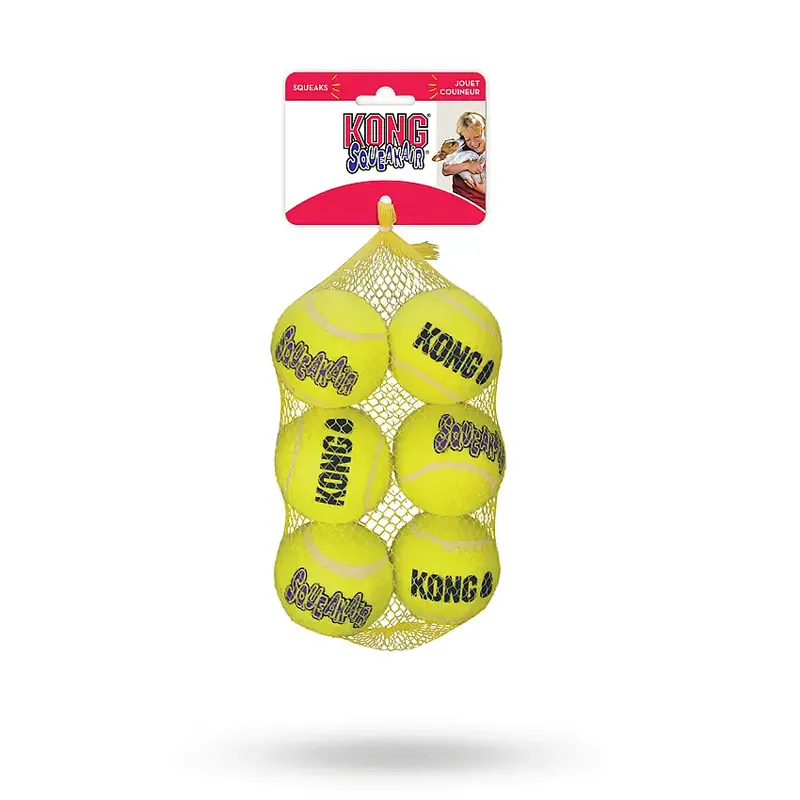 Ta chansen - KONG SqueakAir Balls 6-pack M