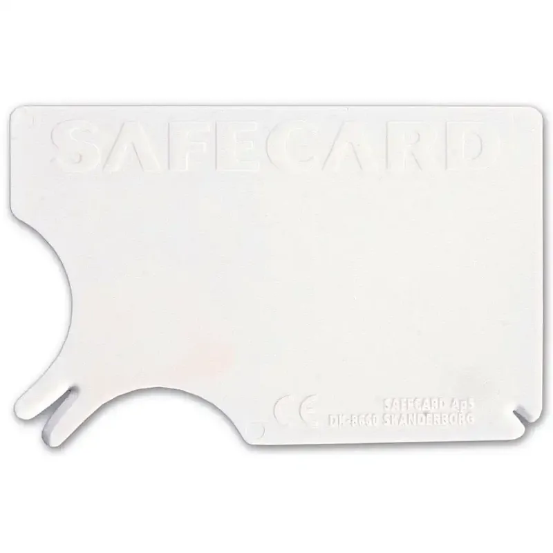 Kortformad fästingplockare Safecard 8x5cm | Kan beställas