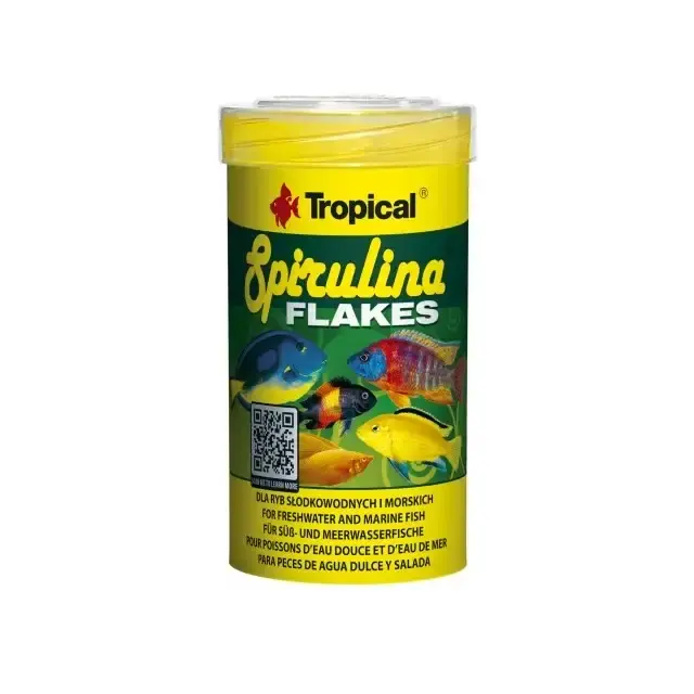 Tropical Spirulina Flakes – Flingor – 100 ml - Tryggt köp