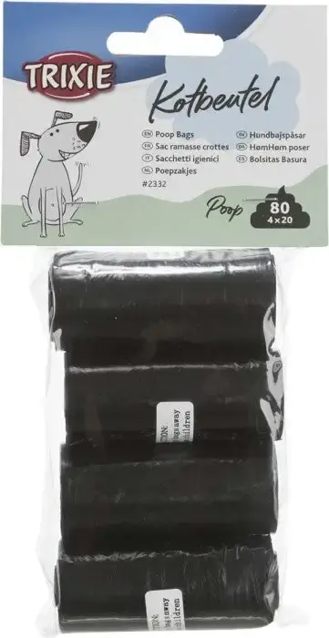 Trixie Bajspåsar plast 4 x 20 st | Favorit hos kunderna