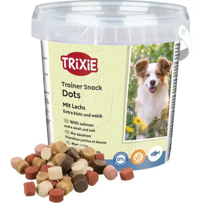 Deal | Mini Trainer Dots 500g – Mjuka träningsgodis med lax