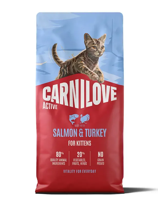 Nyhet | Carnilove kitten salmon-turkey 6kg