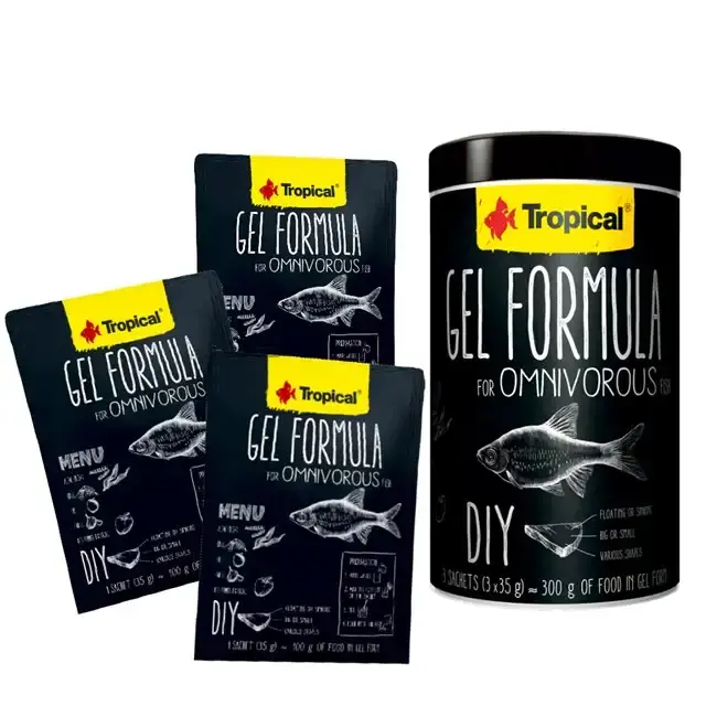 Tropical Gel Formula – Omnivorous Fish – 300 g - Smidig beställning