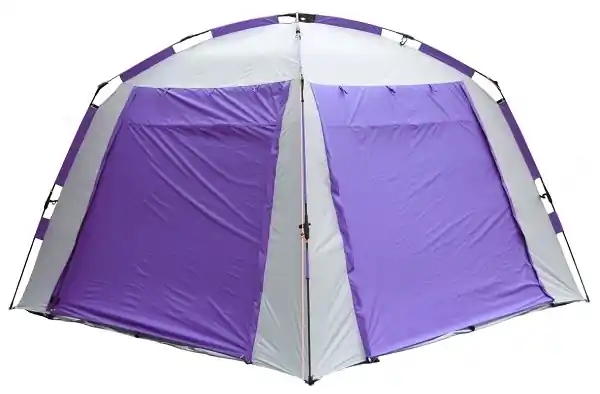 Utställningstält Easy up, 3×3 m – Lila/silvergrå | Enkel beställning