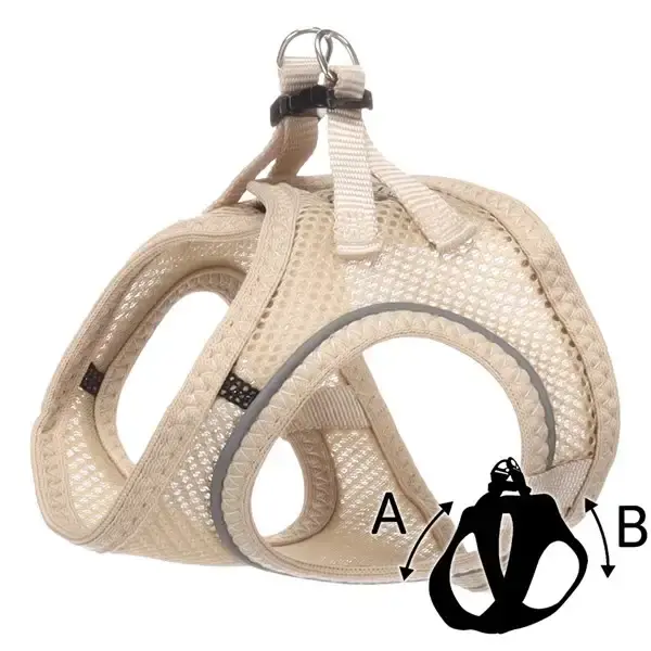Sista dagarna | Kattsele S 24-29cm Berta Step & Go beige
