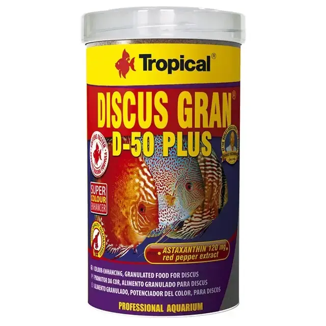 Köp direkt | Tropical Discus Gran D-50 Plus – Granulat – 100 ml