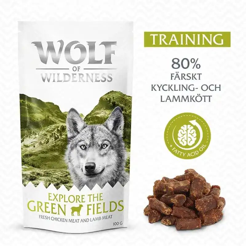 Wolf of Wilderness Training “Explore the Green Fields” Kyckling & lamm-1970611.1 - Nytt lägre pris