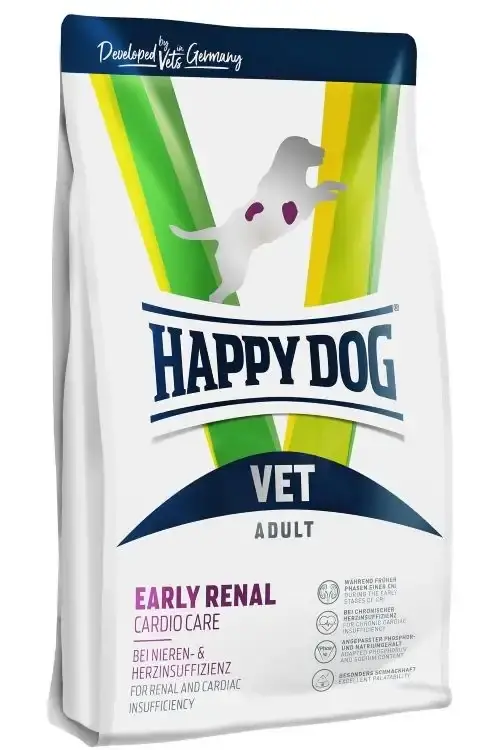HappyDog VET Early Renal & Cardio | Professionell kvalitet