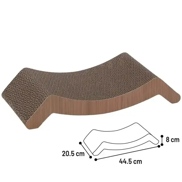 Klösbräda Wiski wellpapp 44,5cm | Nedsatt pris