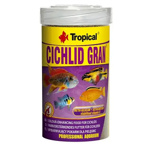 Tropical Cichlid Gran – Granulat – 100 ml - I lager