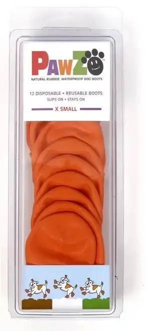 Hundsko Pawz Orange XS 12 st | Mycket efterfrågad