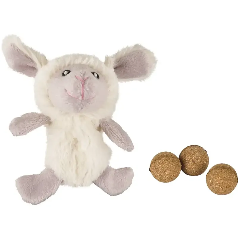Toppkvalitet - Tux Kattleksak Mjukt Får Kattmynta 10 x 5 cm