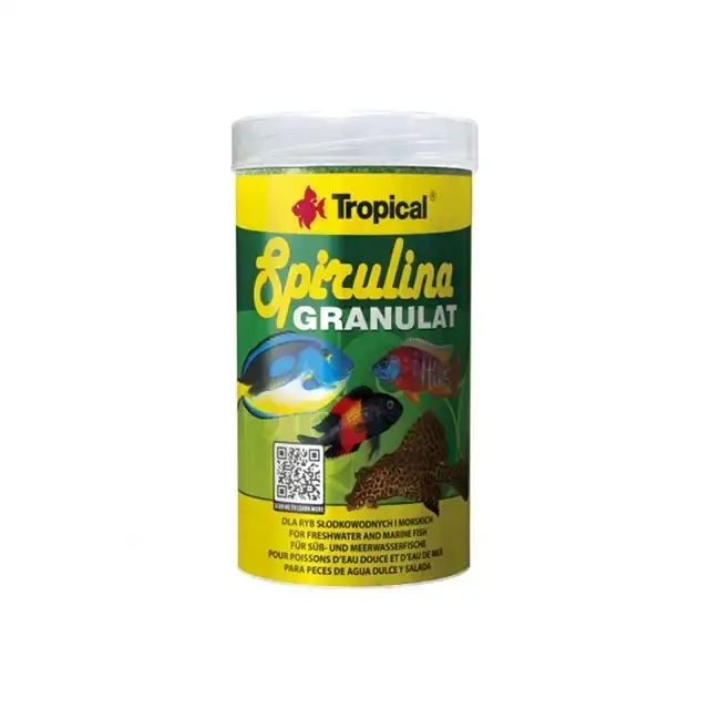 Tropical Spirulina Granulat – 1000 ml | Bästa pris