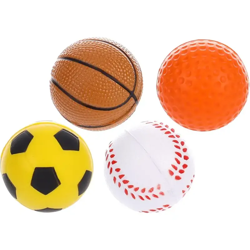 Frodo Kattleksak 4 Sportbollar Skum 4 cm - Ny lansering
