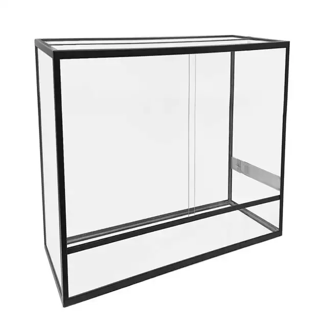 Favorit hos kunderna - Terrarium – Aluminium – Svart – 75x40x80 cm
