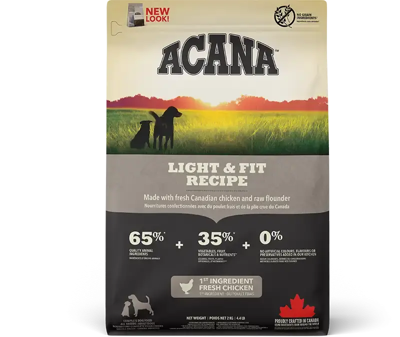 Finns att beställa | Acana Dog Light & Fit 2 kg