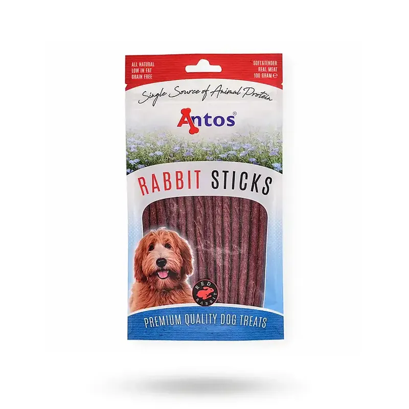 Begränsat antal | Antos Rabbit Sticks 100g