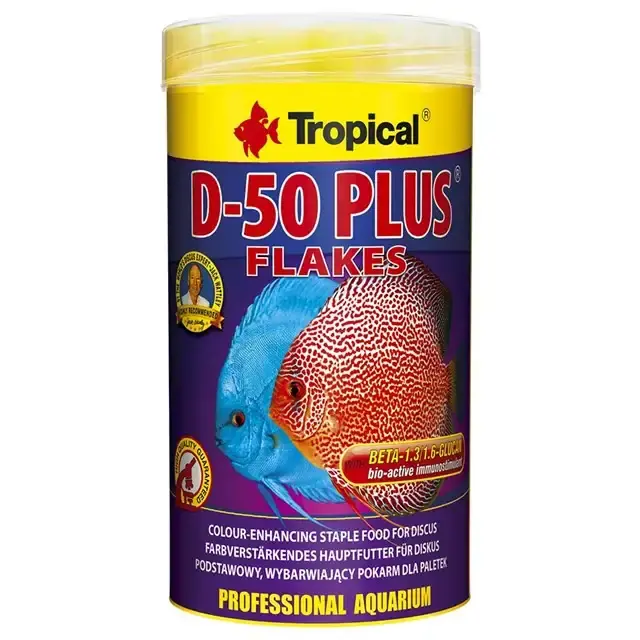 Tropical D-50 Plus Flakes – Diskus – 250 ml - Nytt lägre pris