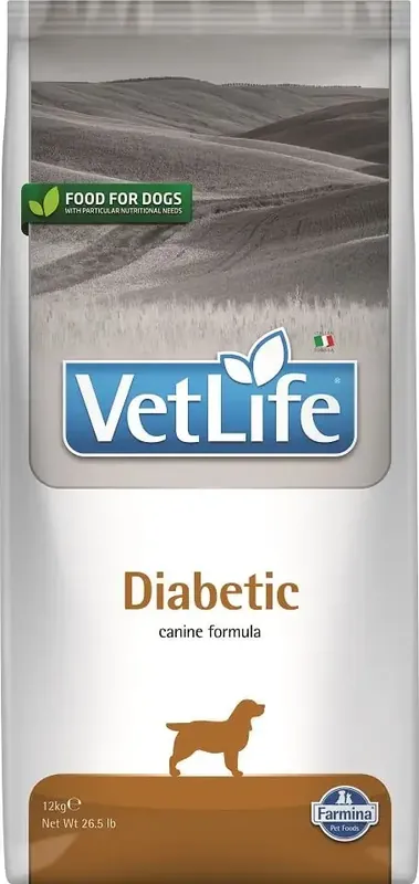 FARMINA Vet Life Diabetiker Hund 12 kg | Finns tillgänglig