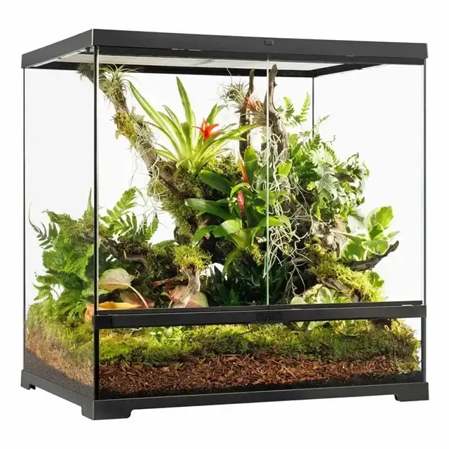 Missa inte erbjudandet - Exo Terra Pro Terrarium Medium Tall – 60x45x60 cm