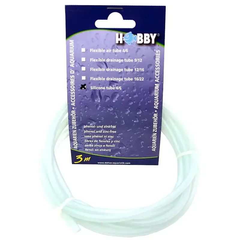 JBL Silikonslang 4/6 mm 2,5 m - Prissänkt